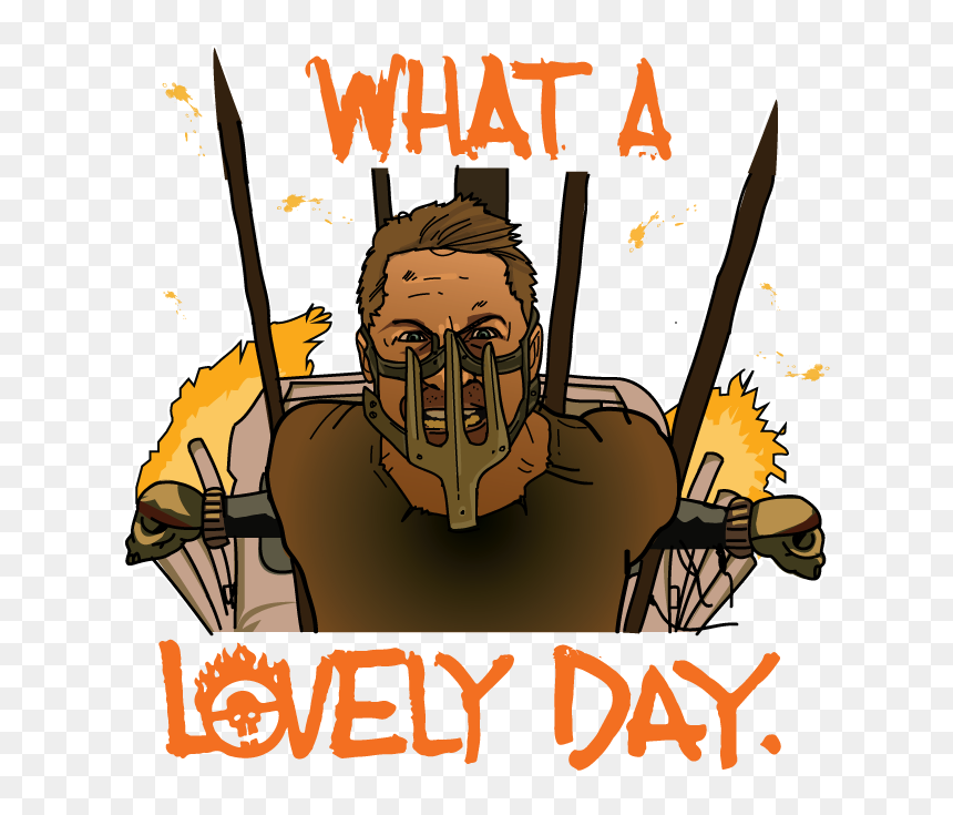 Mad-max2 - Mad Max Skull, HD Png Download - tom hardy png