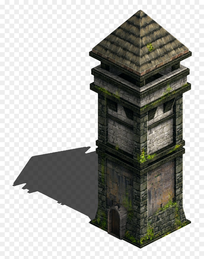 Watchtower Lvl2-exp Full Size - Rts Tower, HD Png Download - watch tower png