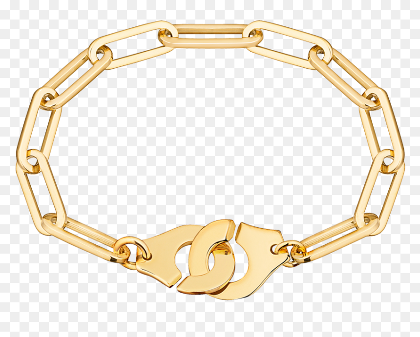 Dinh Van Gold Bracelet, HD Png Download - cadena de oro png
