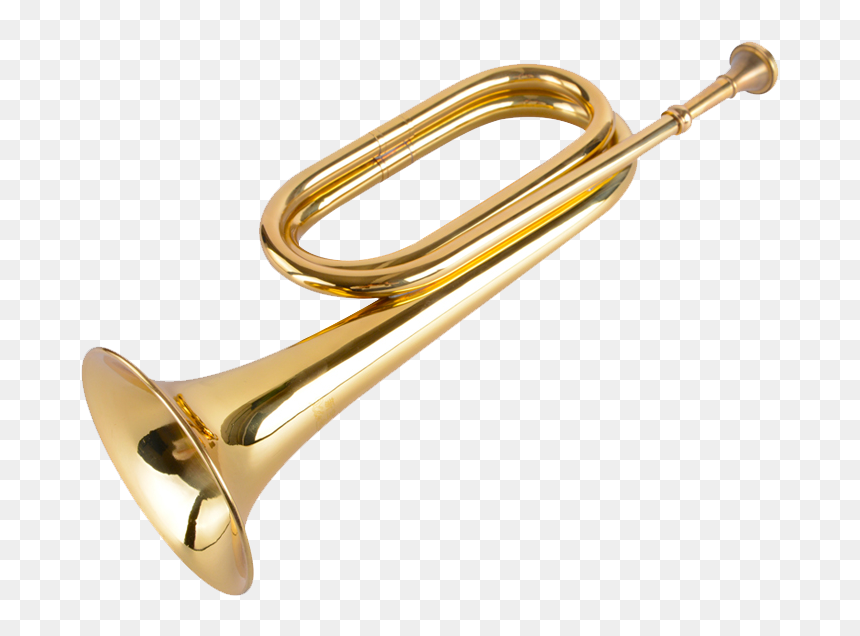 Clip Art Trompeta Musical De Viento - Corneta Alto Instrumento, HD Png Download - trompetas png