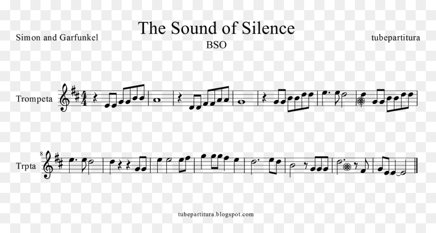 Sheet Music, HD Png Download - trompetas png