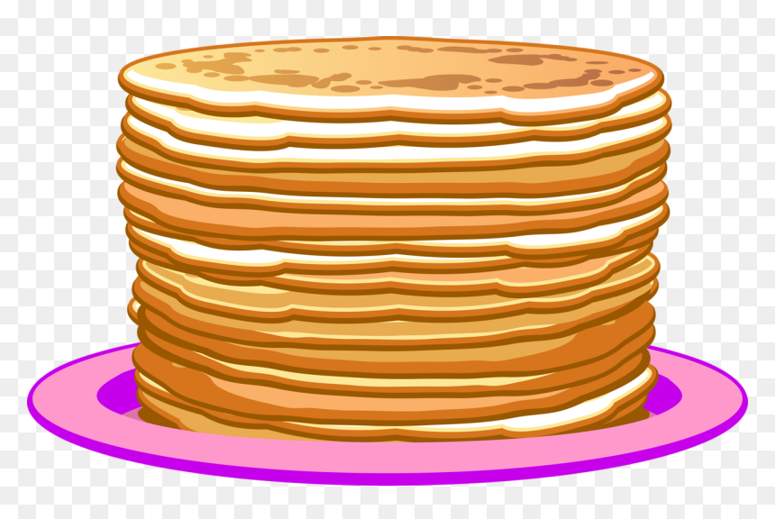 Food Clips, Panes, Food And Drink, Clip - Crêpes Clipart, HD Png Download - crepes png