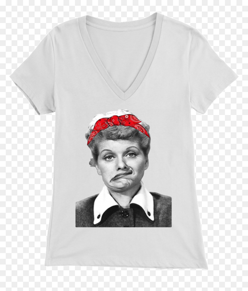I Love Lucy Red Bandana Tee - Life Took Me To Texas But I Ll Always Be A West Virginia, HD Png Download - i love lucy png