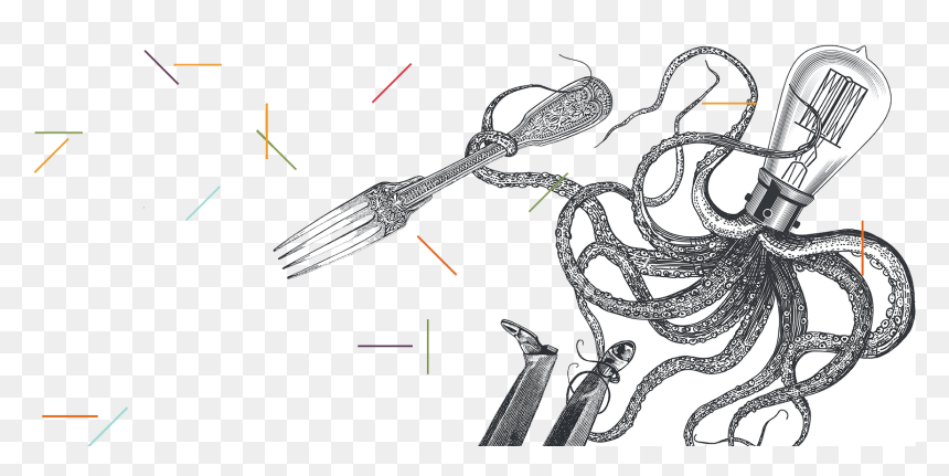 Sketch, HD Png Download - tenedor png