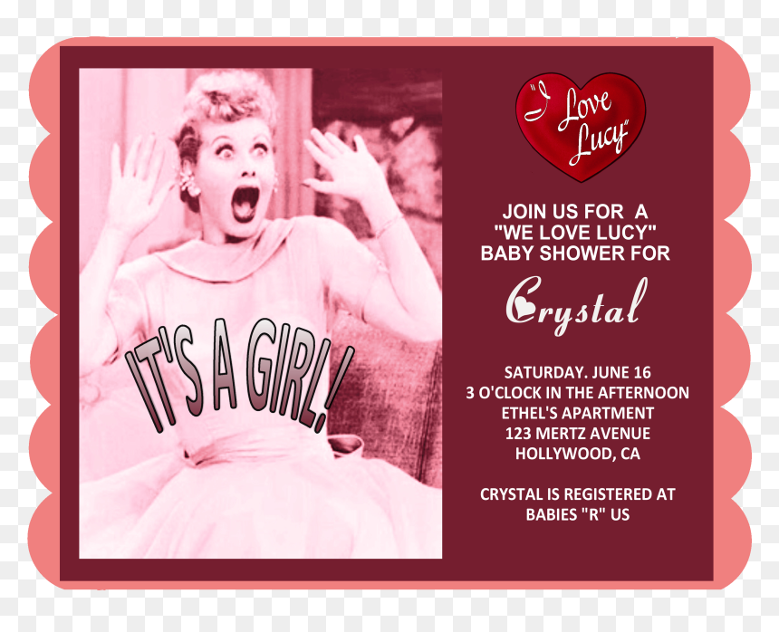 Flyer, HD Png Download - i love lucy png