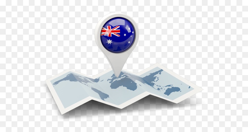 Round Pin With Map - Welcome To Georgia Country, HD Png Download - australia map png