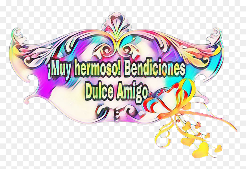 #stickerremixfrom @tigressasanchez1 @carlosadore #muyhermoso - Illustration, HD Png Download - bendiciones png