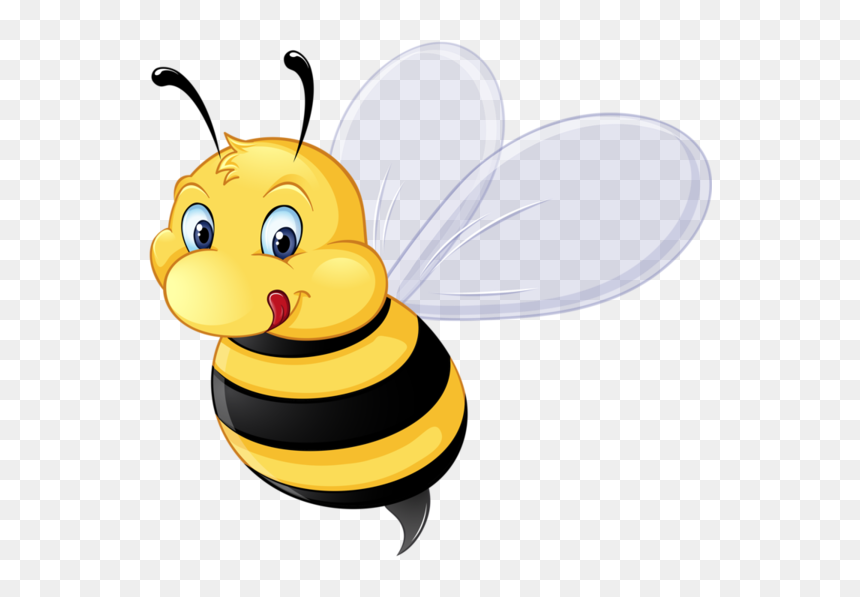 Clipart Reading Bumble Bee - Fleißiges Bienchen Clipart Bienchen, HD Png Download - abeja png