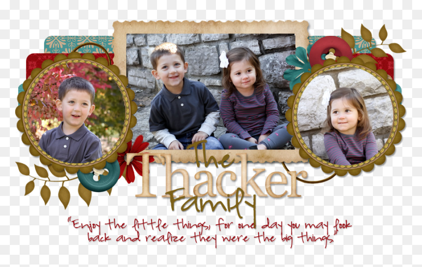 The Thacker Family - Picture Frame, HD Png Download - candyland border png