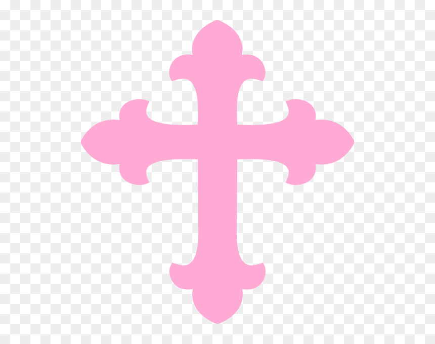 Pink Cross Clipart Free, HD Png Download - crossed lightsabers png