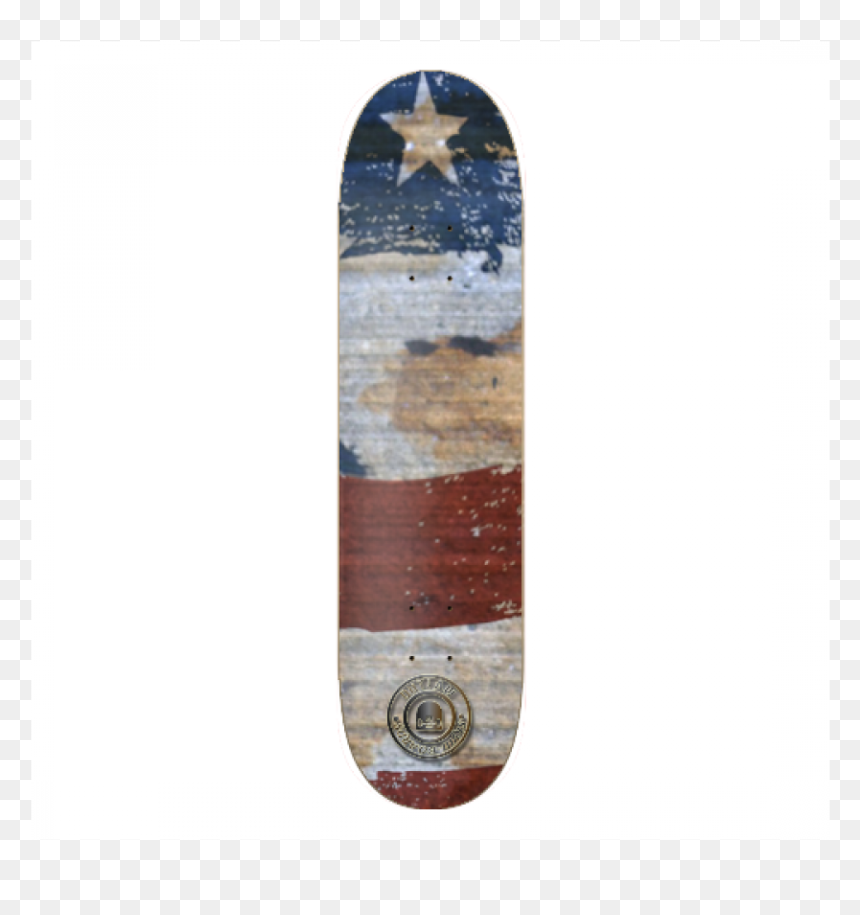 Skateboard Deck, HD Png Download - torn flag png
