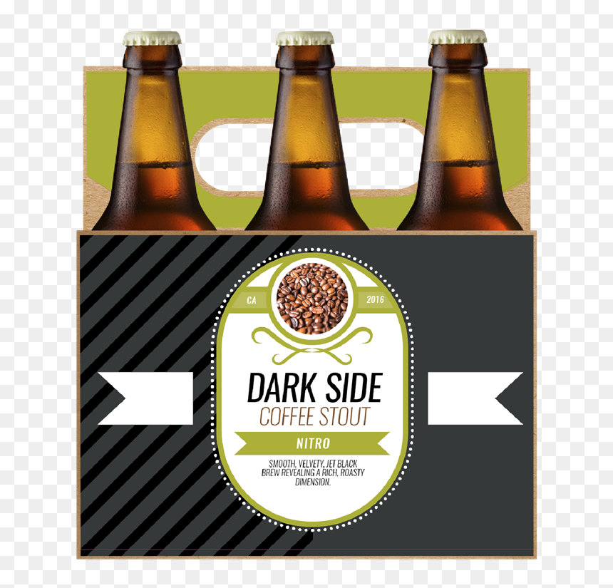 Picture Of Dark Side 6-pack Carrier - Mayflower Pale Ale - Mayflower Brewing Company, HD Png Download - beer .png