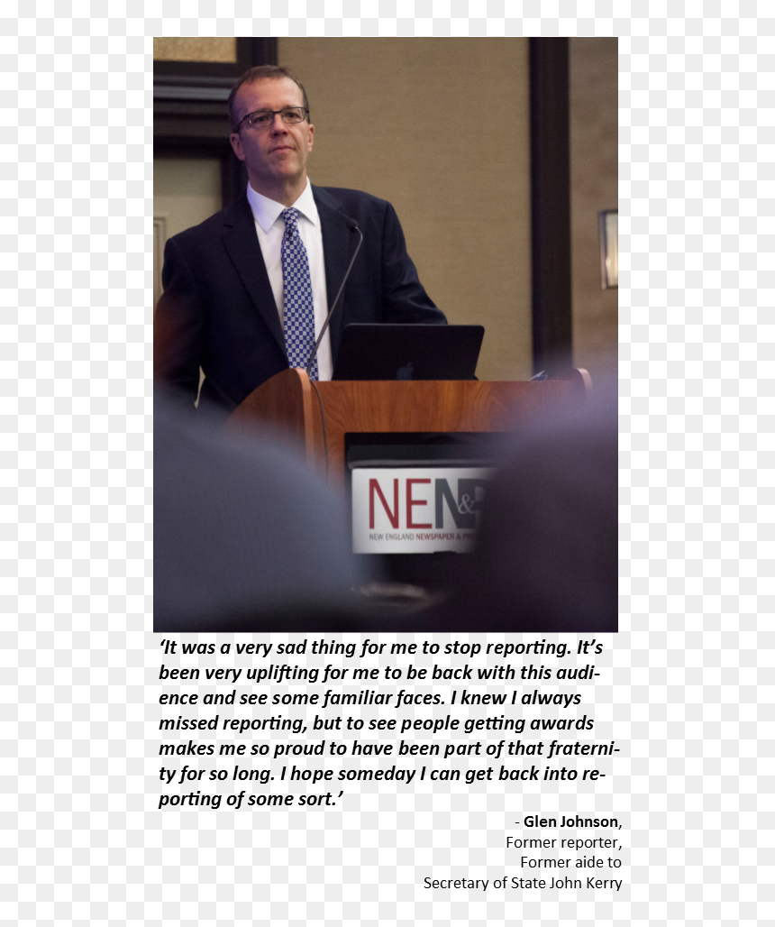 Ex-globe Reporter Recounts His Travels With John Kerry - Public Speaking, HD Png Download - reporter png