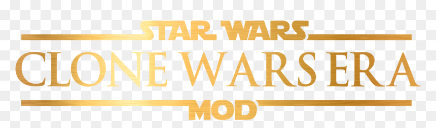 Clone Wars Era Mod Title - Star Wars Battlefront, HD Png Download - star wars title png