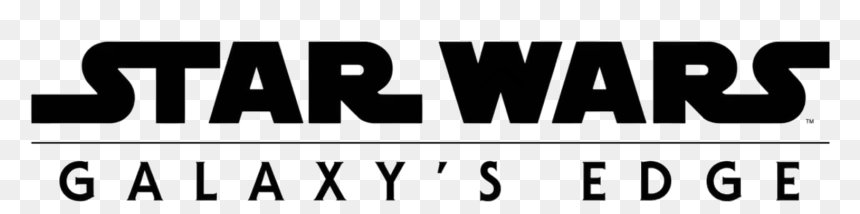 Galaxy"s Edge Logo - Disneyland Galaxy's Edge Logo, HD Png Download - star wars title png