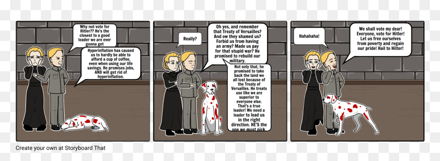 Cartoon, HD Png Download - hitler.png