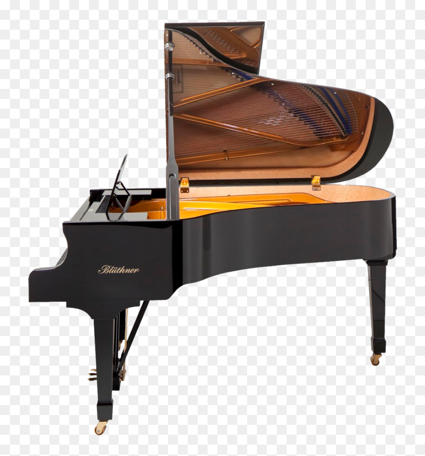 Bluthner Model 6 6"3 Grand Piano In Polished Ebony - Blüthner Model 6 Grand Piano, HD Png Download - ebony model png