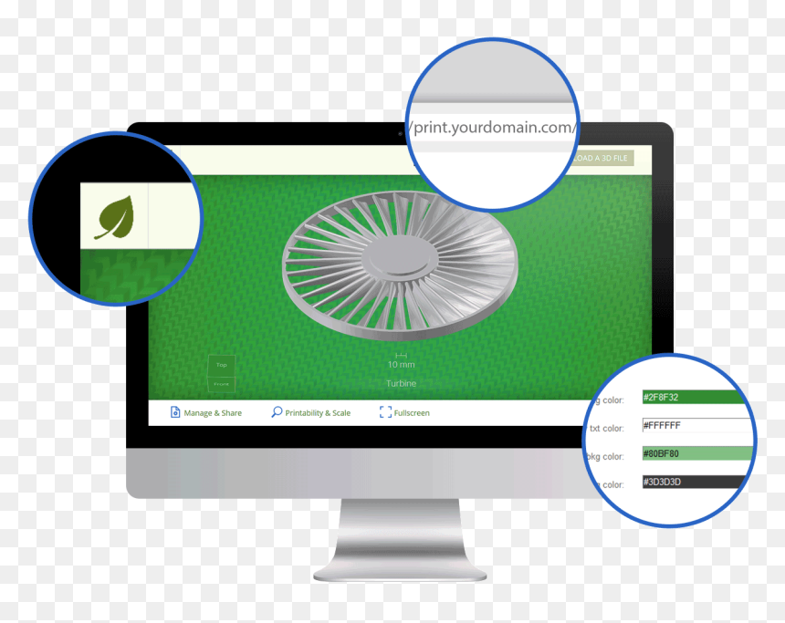 Ecommerce Software For 3d Printing Services 3yourmind - Web Design, HD Png Download - printing png images