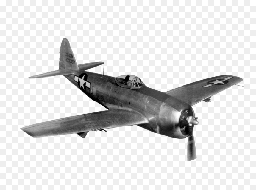 Ww2 Planes Png - Republic P 47 Thunderbolt, Transparent Png - ww2 plane png