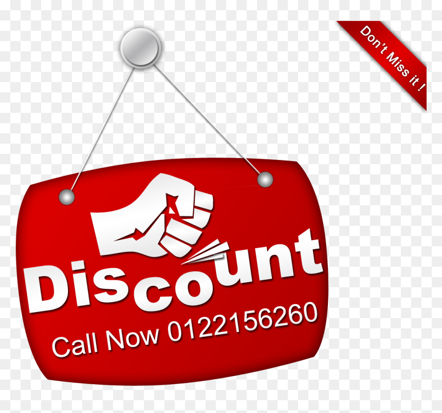 Discount - Discount Png, Transparent Png - don't png