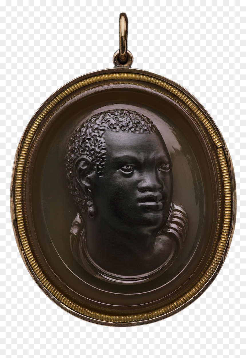 Cameo Oval Bust Warrior Charms & Pendants - Locket, HD Png Download - cameo png