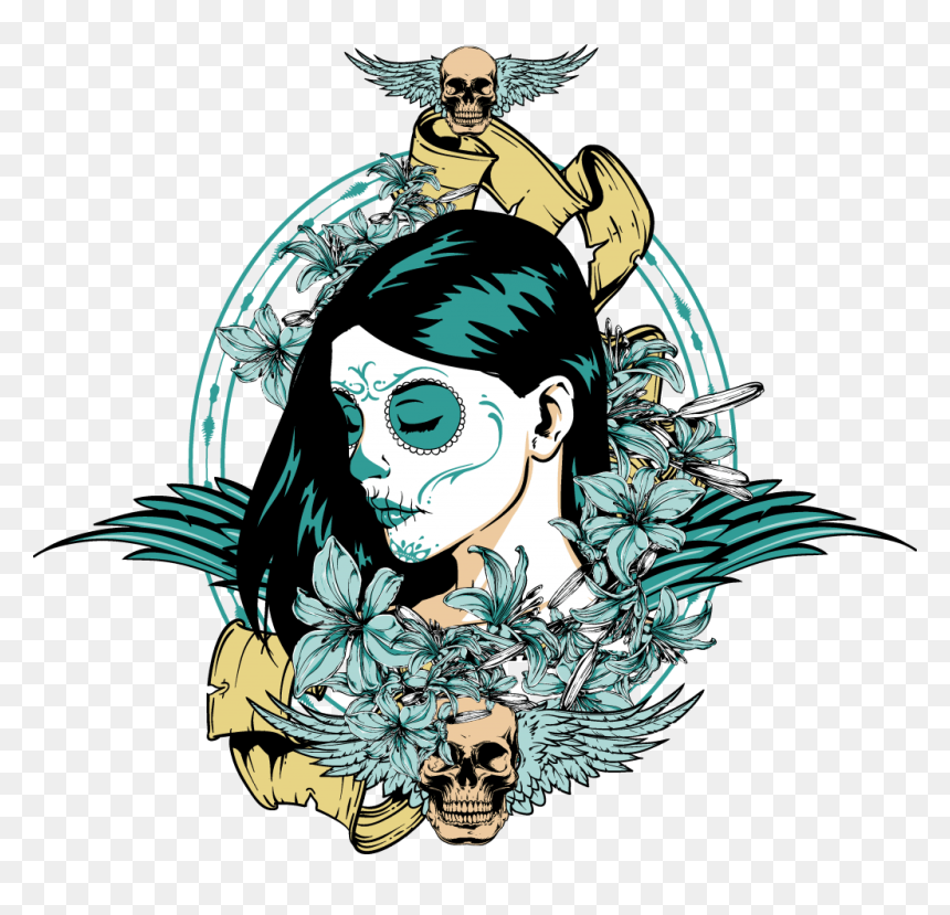 Illustration, HD Png Download - muerte png
