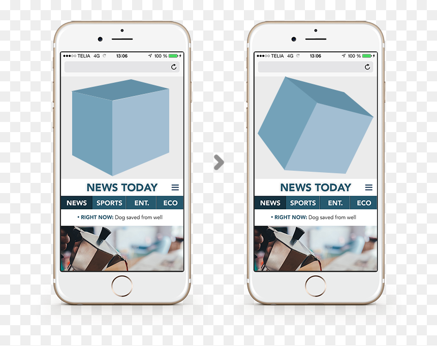 Iphone, HD Png Download - 3d objects png