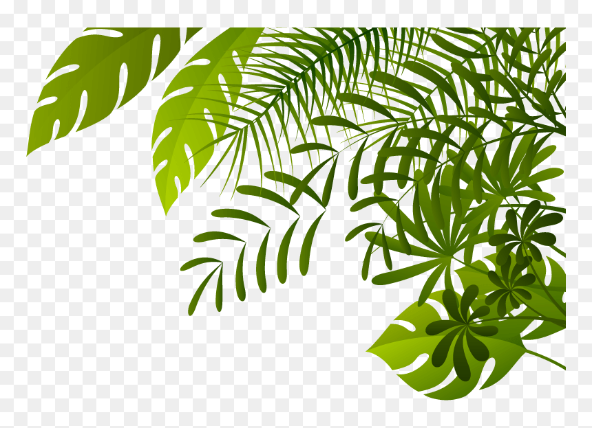 Jungle Theme Png - Jungle Leaves Clipart Png, Transparent Png - theme png