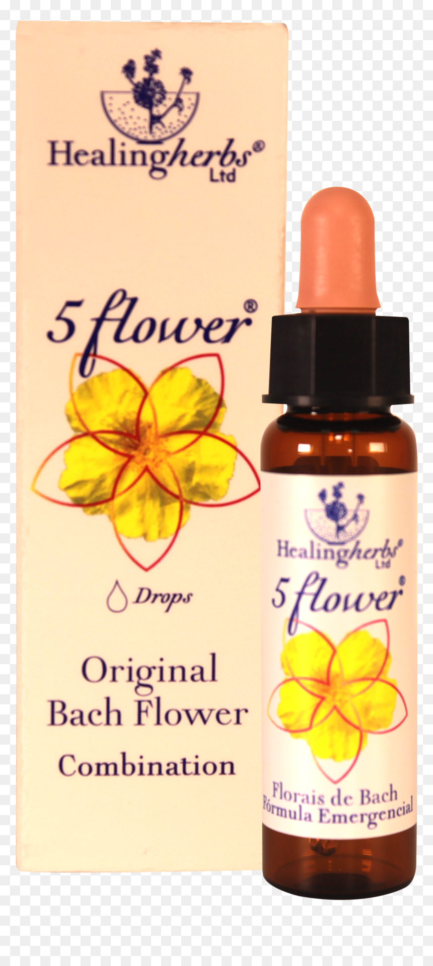 Transparent Florais Png - 5 Flower Original Bach Flower, Png Download - healing png