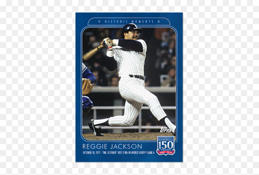 Topps 150 Years Of Baseball - College Baseball, HD Png Download - reggie png
