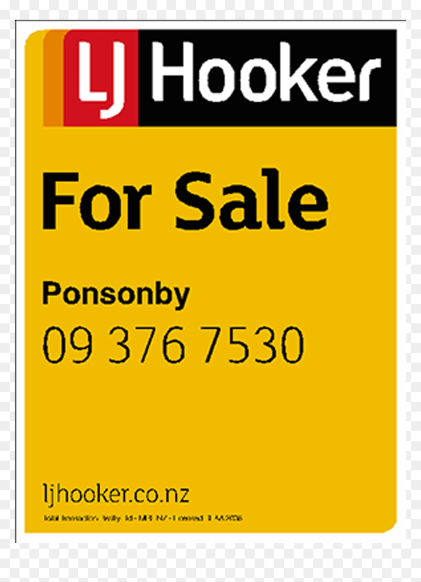 Lj Hooker Sign Nz, HD Png Download - hooker png