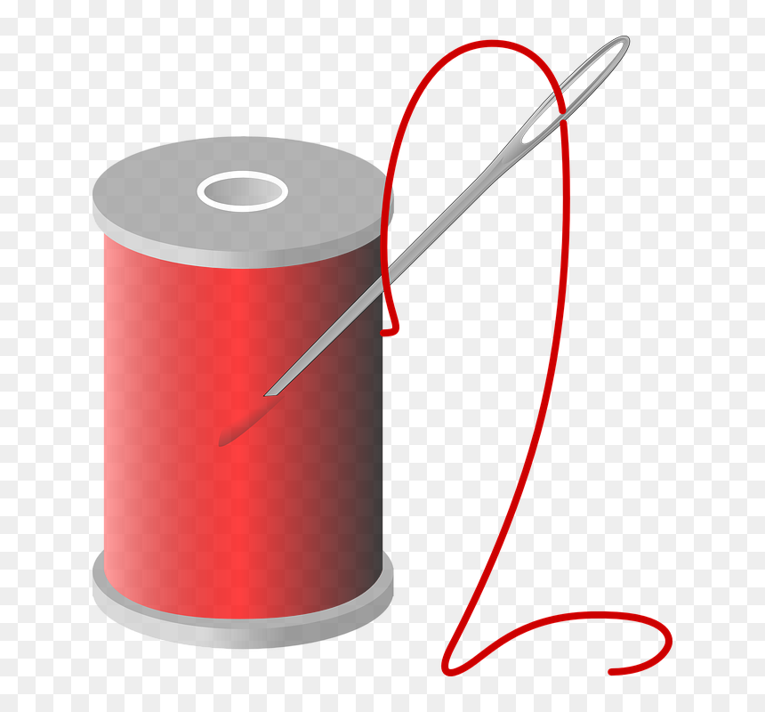 Spool Of Thread Clipart, HD Png Download - needles png