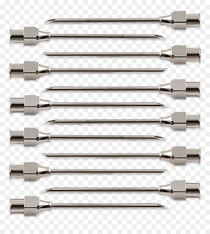 Pro Shot Meat Injector 14 Gauge Needles - Networking Cables, HD Png Download - needles png