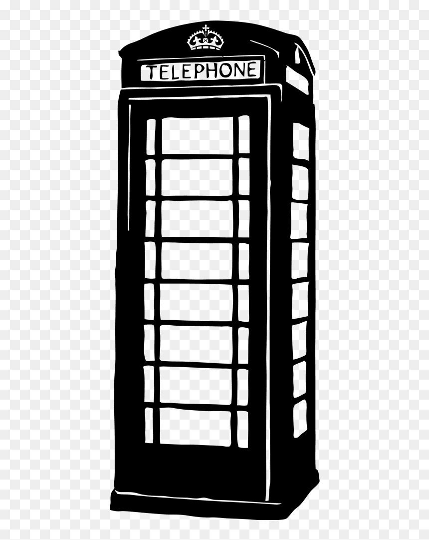 Phone Booth - Public Phone In England, HD Png Download - booth png