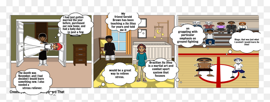 Comics, HD Png Download - jiu jitsu png