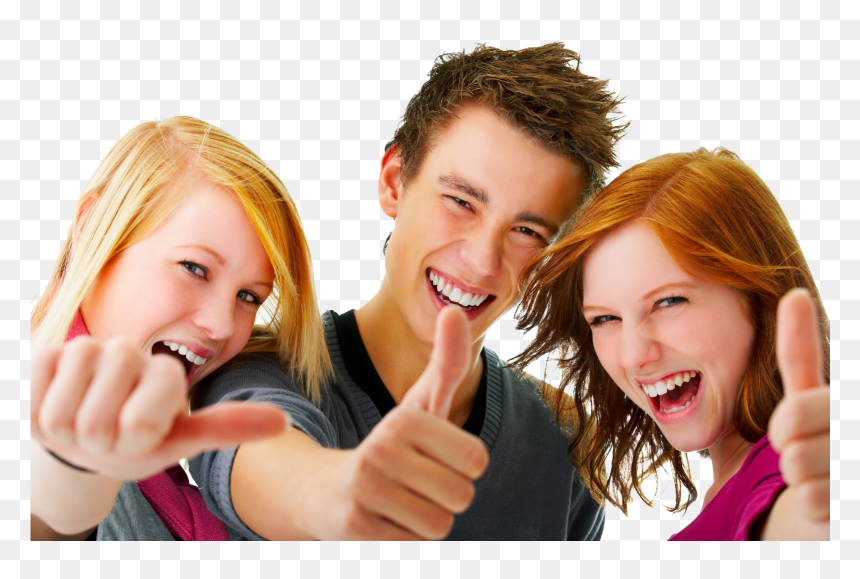 Young Teenagers , Png Download - Autoestima En La Amistad, Transparent Png - teenagers png