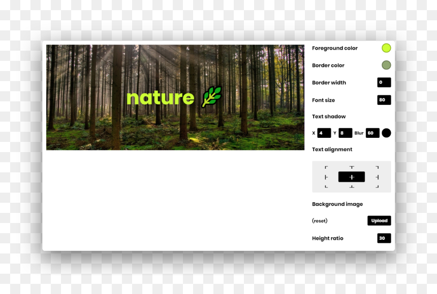Banner - Nature Original Landscape Painting, HD Png Download - simple banner png