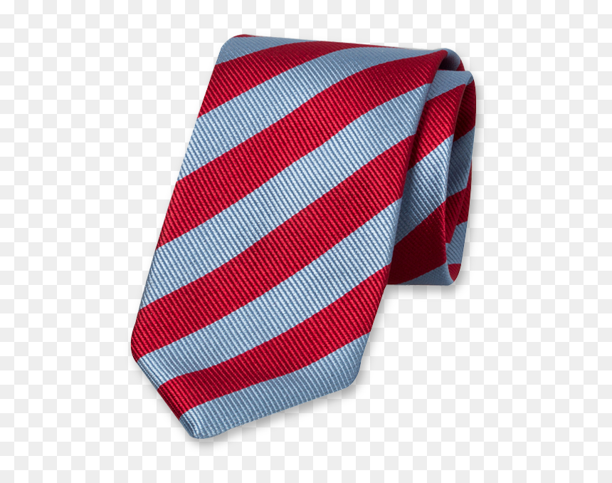 Blue/red Striped Tie - Carmine, HD Png Download - red stripes png