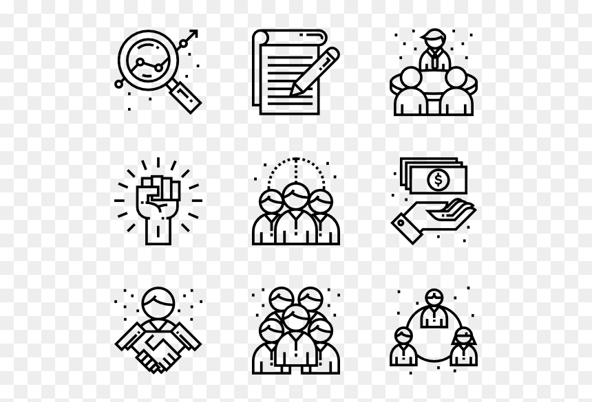 Black And White Cute Png, Transparent Png - resources icon png