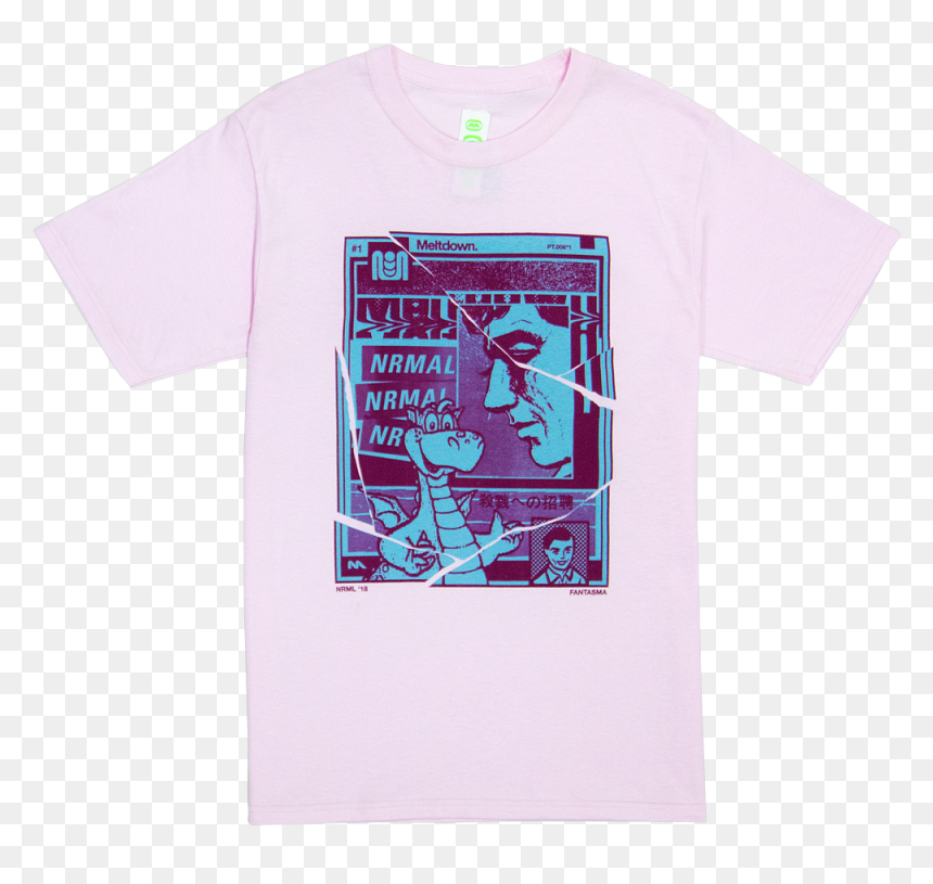 Meltdown Lab T Shirt, HD Png Download - fantasma png