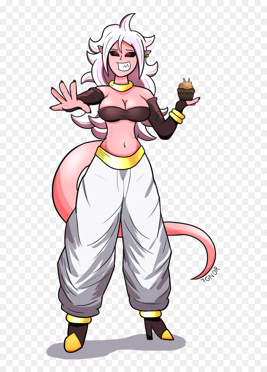 Majin Dbz Android 21 , Png Download - Androide Numero 21, Transparent Png - majin png
