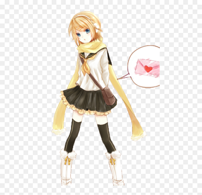 Thumb Image - Rin Kagamine Con Uniforme, HD Png Download - rin png