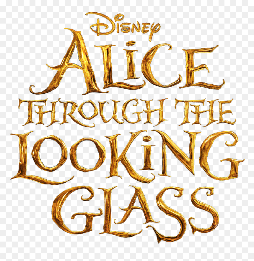 No Looking Png - Disney Alice Through The Looking Glass Logo, Transparent Png - att png