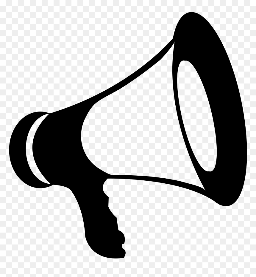 Transparent Background Megaphone Clip Art, HD Png Download - megafono png