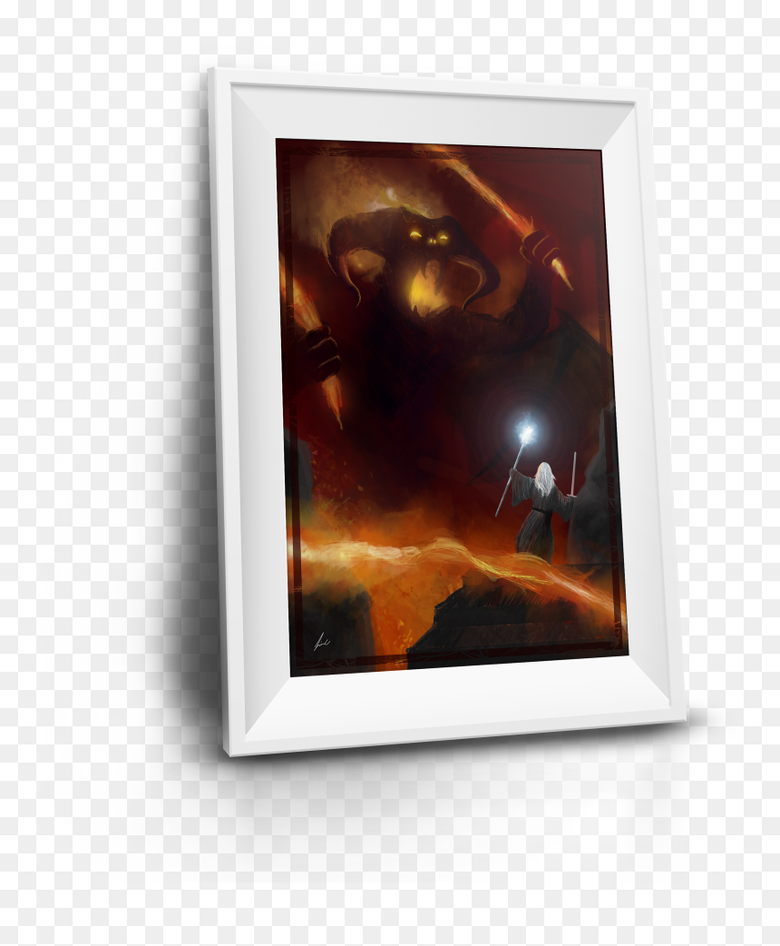 Picture Frame, HD Png Download - balrog png