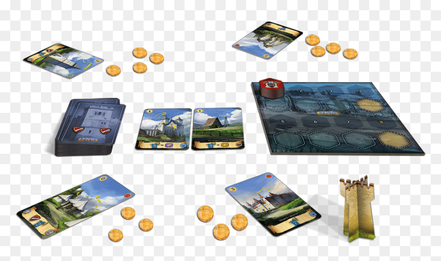 Jeu Minute Realms, HD Png Download - construccion png