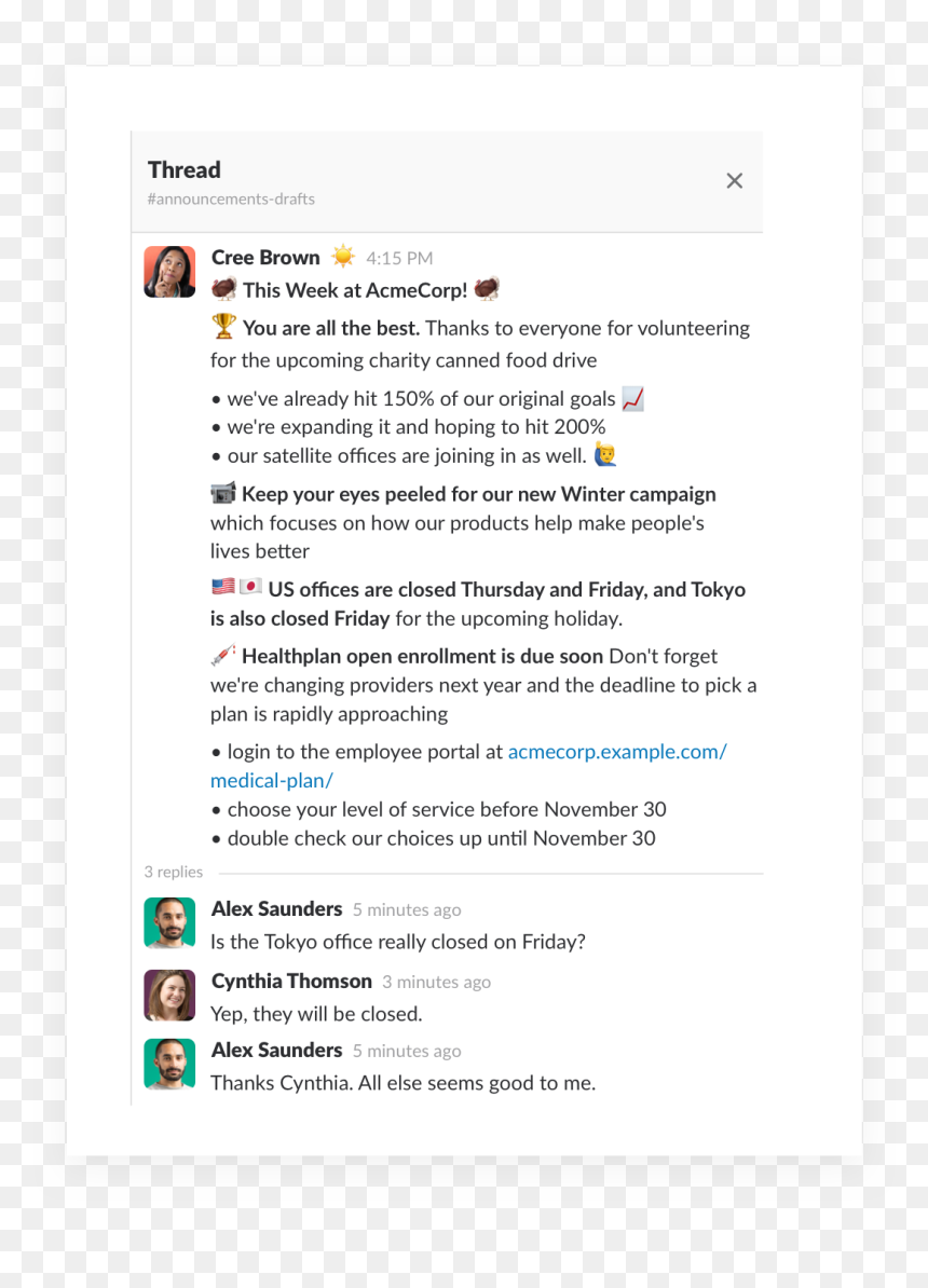 Slack Announcements, HD Png Download - seemsgood png