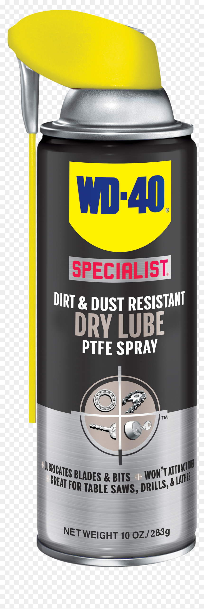 Wd 40 Dry Lube, HD Png Download - saw dust png