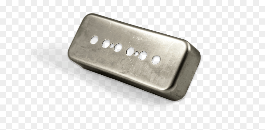 Lindy Fralin P90 Soapbar Cover Raw Nickel - Nickel P90 Covers, HD Png Download - p90 png