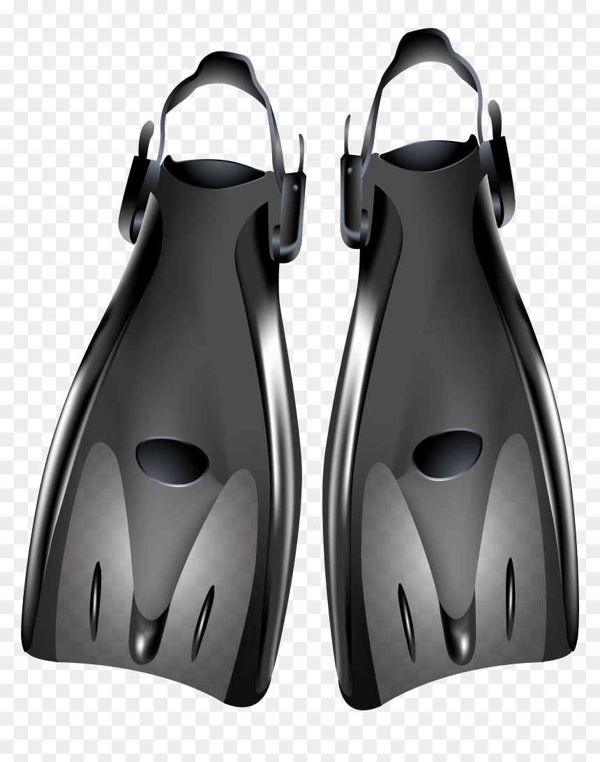 Diving Fins Png Clip Art, Transparent Png - scuba png